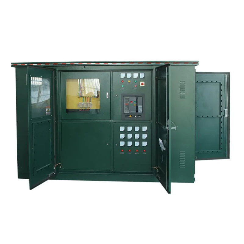 YB6 33kV amerikanische vorgefertigte Box-Umspannstation